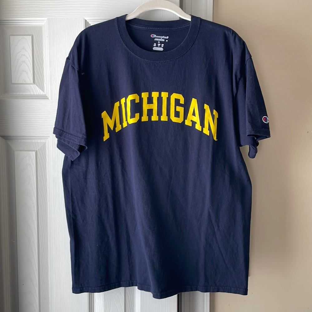 Mens Michigan Champion Authentic T-shirt